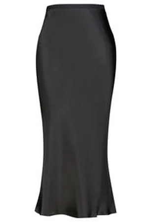 ANINE BING Damen Seidenrock BAR SILK SKIRT