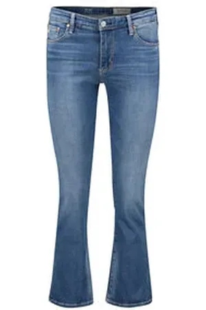 AG Adriano Damen Jeans JODI CROP HIGH RISE SLIM FLARE