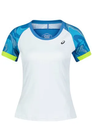 Asics Damen Tennisshirt COURT GRAPHIC SHORT SLEEVE TOP