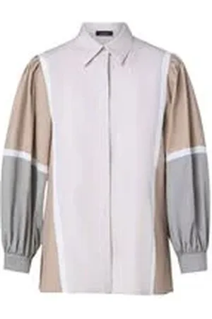 AKRIS Damen Bluse Langarm