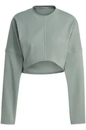 adidas Damen Sweatshirt YOGA STUDIO CROP