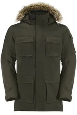 Jack Wolfskin Herren Winterjacke mit Kapuze GLACIER CANYON PARKA