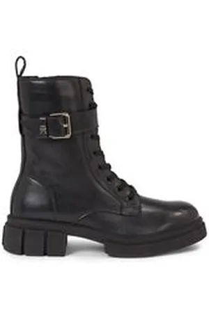 Tommy Hilfiger Damen Schnürstiefeletten COOL FEMININE BIKERBOOT