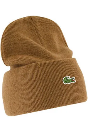 Lacoste Strickmütze WOOL BEANIE mit Wolle
