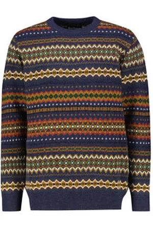Barbour Herren Strickpullover CASE FAIR ISLE aus Lammwolle