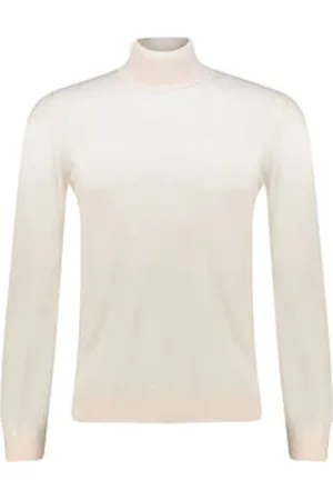 HUGO BOSS Herren Rollkragenpullover MUSSO-P aus Wolle