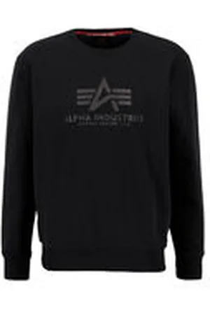Alpha Industries Herren Sweatshirt BASIC SWEATER CARBON