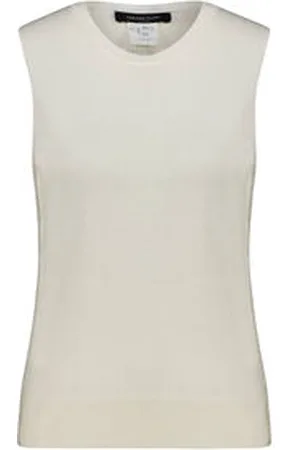 Fabiana Filippi Damen Stricktop aus Merinowolle