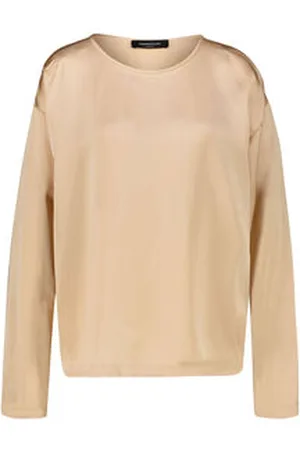 Fabiana Filippi Damen Blusentop aus Viskose-Satin