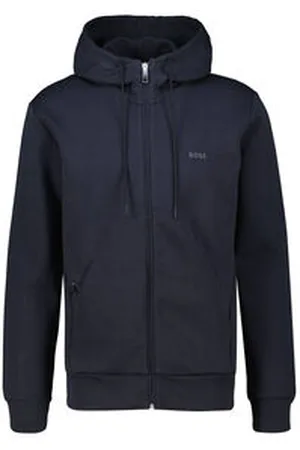 HUGO BOSS Herren Sweatjacke mit Kapuze SAGGY