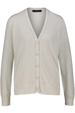 Fabiana Filippi Damen Feinstrickjacke aus Baumwolle