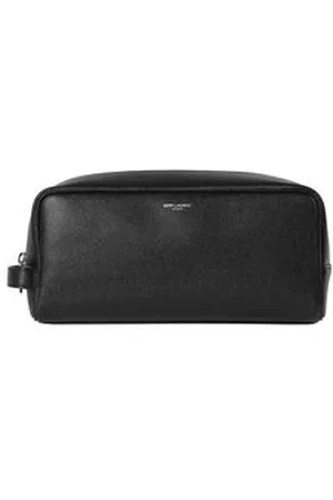 Saint Laurent Herren Kulturbeutel PARIS GROOMING CASE aus Kalbsleder