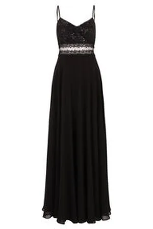 Vera Mont Damen Abendkleid mit Spitze