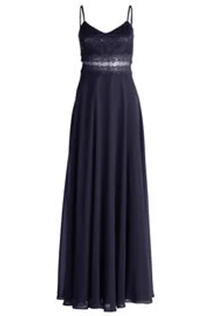Vera Mont Damen Abendkleid mit Spitze