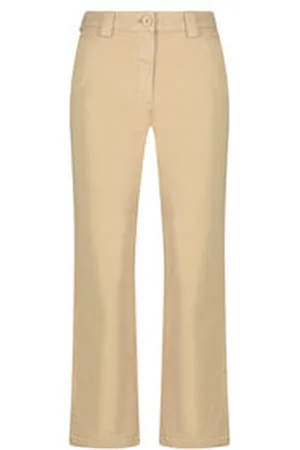 Marc O’ Polo Damen Chinohose aus Baumwolle Slim Fit