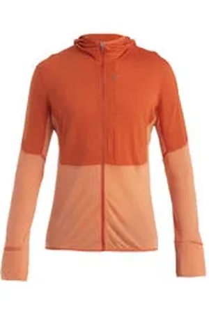 Icebreaker Herren Kapuzenjacke MERINO BLEND 200 REALFLEECE™ DESCENDER HALF-ZIP
