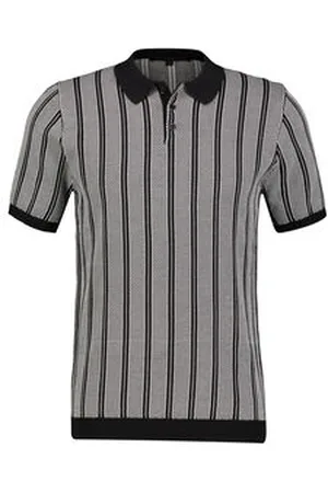 Drykorn Herren Strickpolo TRITON 10 Regular Fit Kurzarm