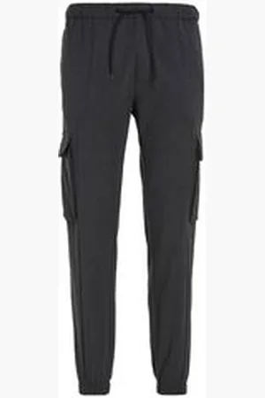 Calvin Klein Herren Hose WOOL-BLEND CARGO JOGGER mit Wolle