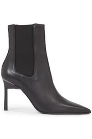 Calvin Klein Damen Stiefeletten GEO STILETTO CHELSEA BOOT 90