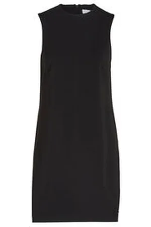 Calvin Klein Damen Etuikleid STRUCTURE CREPE NS SHIFT DRESS