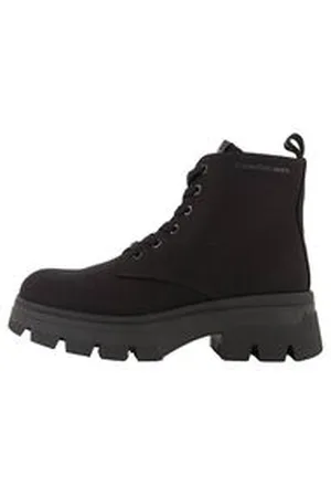 Calvin Klein Damen Boots CHUNKY COMBAT LACEUP BOOT