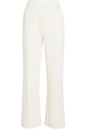 Calvin Klein Damen Jerseyhose TECHNICAL KNIT WIDE LEG PANT