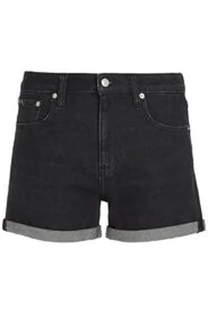 Calvin Klein Damen Jeansshorts MID RISE SHORT Slim Fit
