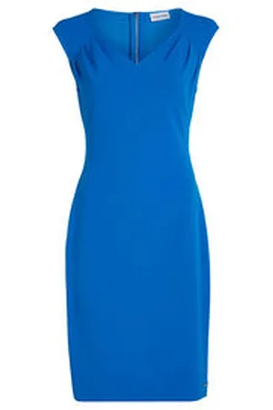 Calvin Klein Damen Kleid SCUBA CREPE