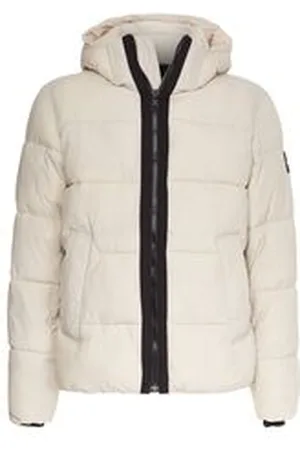 Calvin Klein Herren Steppjacke mit Kapuze CRINKLE NYLON PUFFER JACKET