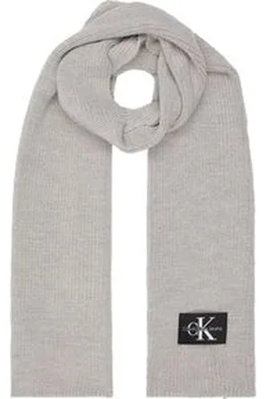 Calvin Klein Damen Schal MONOLOG PATCH SCARF