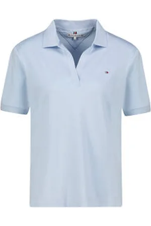 Tommy Hilfiger Damen Poloshirt mt Lyocell Relaxed Fit