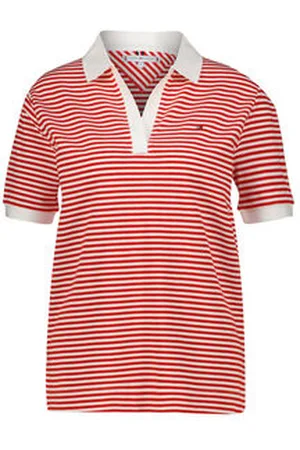 Tommy Hilfiger Damen Poloshirt mt Lyocell Relaxed Fit