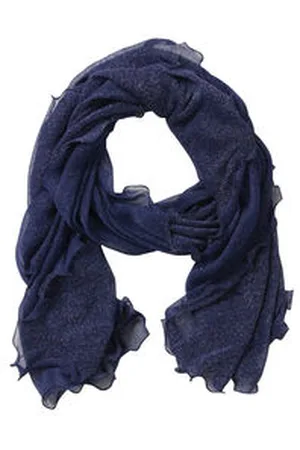 Vera Mont Damen Basic-Schal mit Lurexfaden
