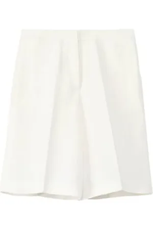 Fabiana Filippi Damen Bermuda aus Viskose-Leinen-Mix Wide Fit