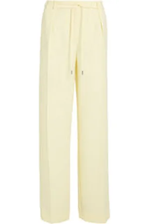 Calvin Klein Damen Hose STRUCTURE TWILL WIDE LEG PANT