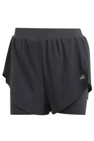 adidas Damen Trainingshose HEAT.RDY HIIT 2-IN-1 SHORTS