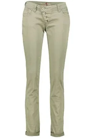Buena Vista Damen Hose MALIBU aus Stretch-Twill