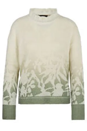 Marc Cain Damen Strickpullover mit Alpaka und Wolle SYDNEY