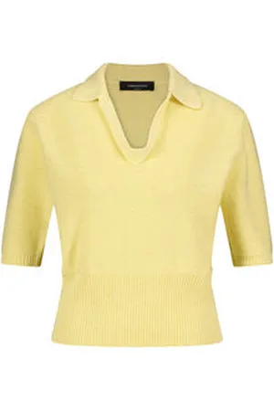 Fabiana Filippi Damen Pullover mit Polokragen
