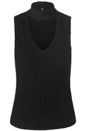 Riani Damen Stricktop mit Stehkragen