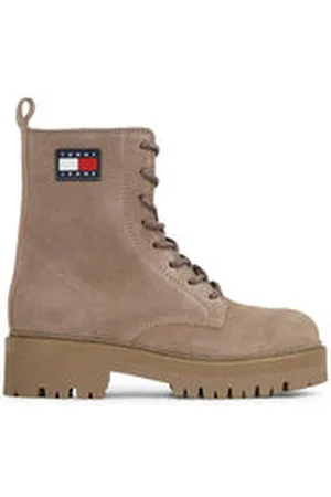 Tommy Hilfiger Damen Schnürstiefeletten TJW URBAN LACE UP SUEDE
