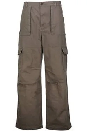 Acne Studios Herren Twill-Hose mit Cargotaschen
