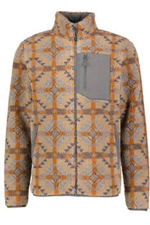Meru Herren Teddy-Fleecejacke BONDY