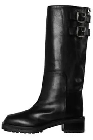 Jimmy Choo Damen Stiefel aus Kalbsleder BROOKLYN