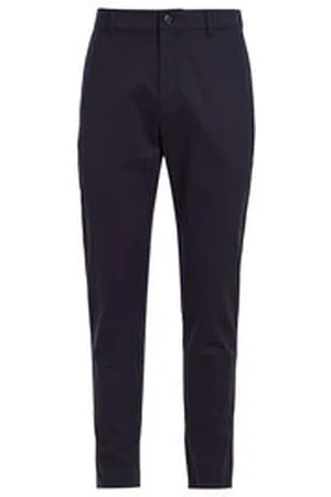 Calvin Klein Herren Hose SATIN STRETCH CHINO Tapered Fit