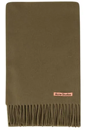 Acne Studios Herren Schal mit Fransen CANADA SKINNY aus Wolle