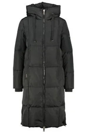 Mos Mosh Damen Daunenmantel mit Kapuze NOVA SQUARE DOWN COAT