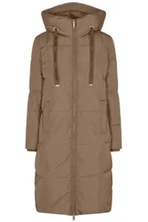 Mos Mosh Damen Daunenmantel mit Kapuze NOVA SQUARE DOWN COAT