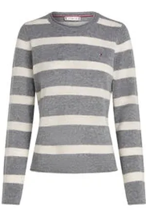 Tommy Hilfiger Damen Strickpullover aus Wolle SOFT WOOL C-NK SWEATER