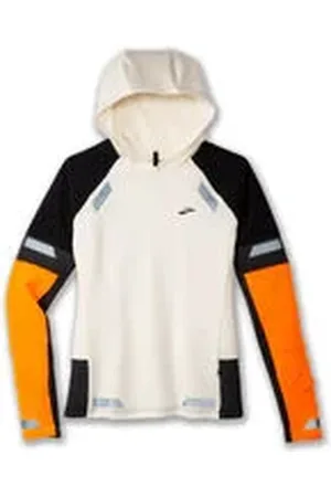 Brooks Damen Laufshirt mit Kapuze RUN VISIBLE THERMAL HOODIE 2.0
